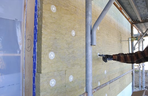 Il Cappotto isolante è un intervento per migliorare l'efficienza di una casa in classe energetica F