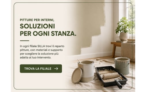 Contatta SILLA per pitture e materiali per imbianchini