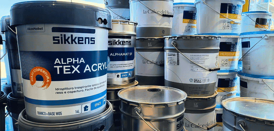 Idropittura traspirante Alpha Tex Acryl di Sikkens