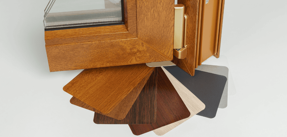 Finestre pvc effetto legno finiture