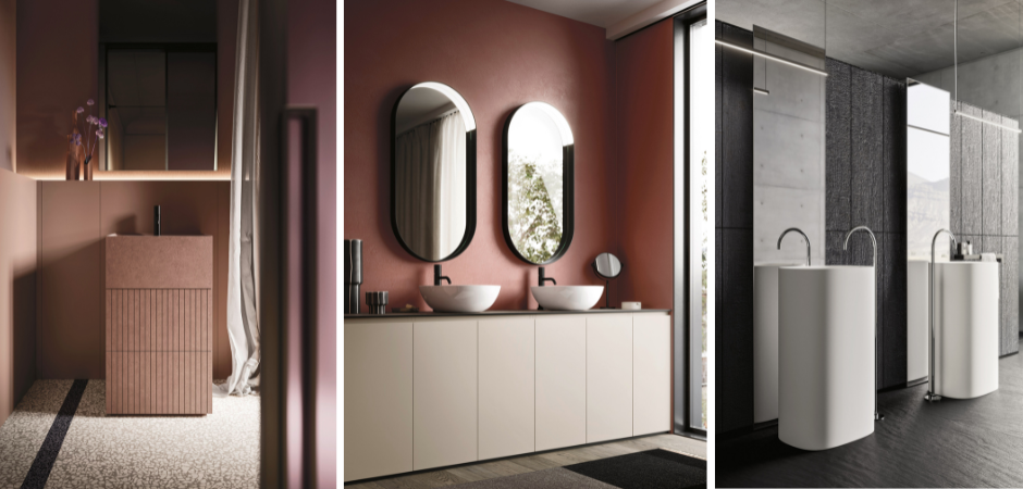 Mobili bagno a terra varie tipologie Arbi