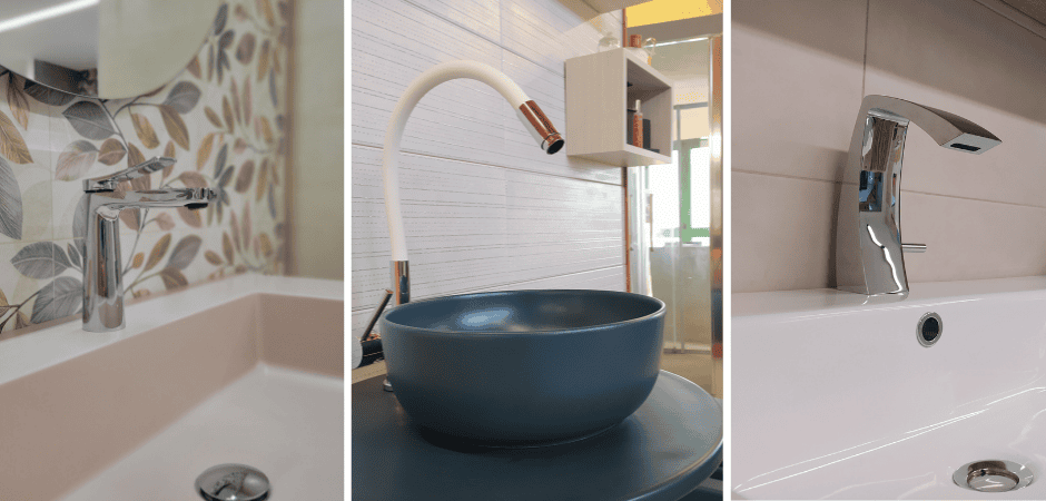 Rubinetti per lavandino bagno moderno