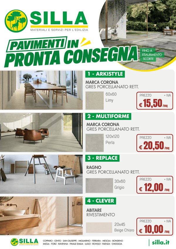 Locandina A3 Pavimenti Correggio