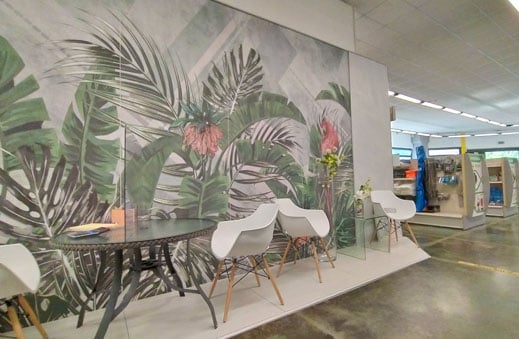 Sala mostra pavimenti Silla Rovigo