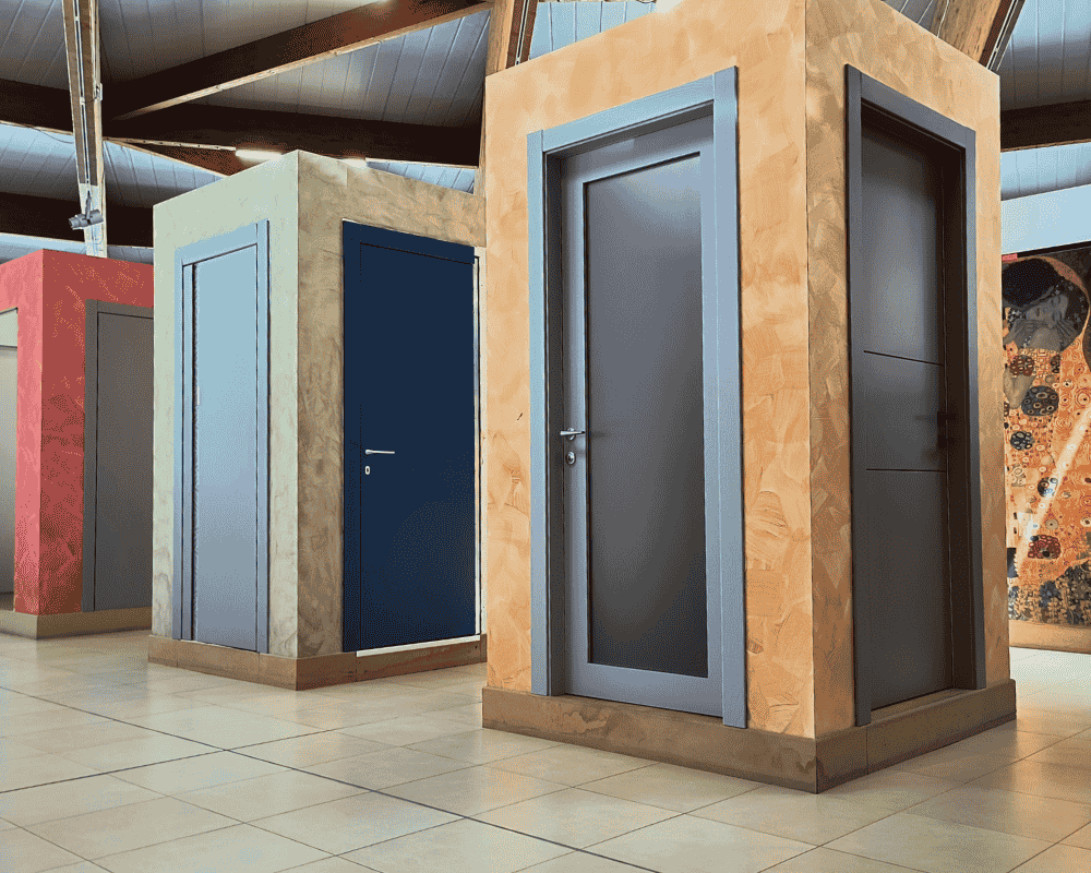 Porte interne showroom SILLA Cento - Ferrara
