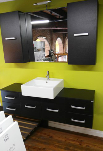 Outlet Ferrara-Composizione bagno Wenge Tittre