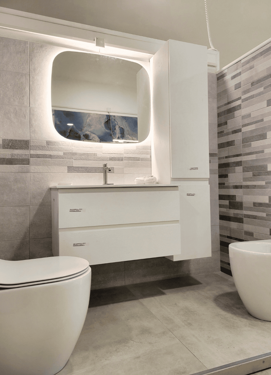 Forlì Arredo Bagno Bianco