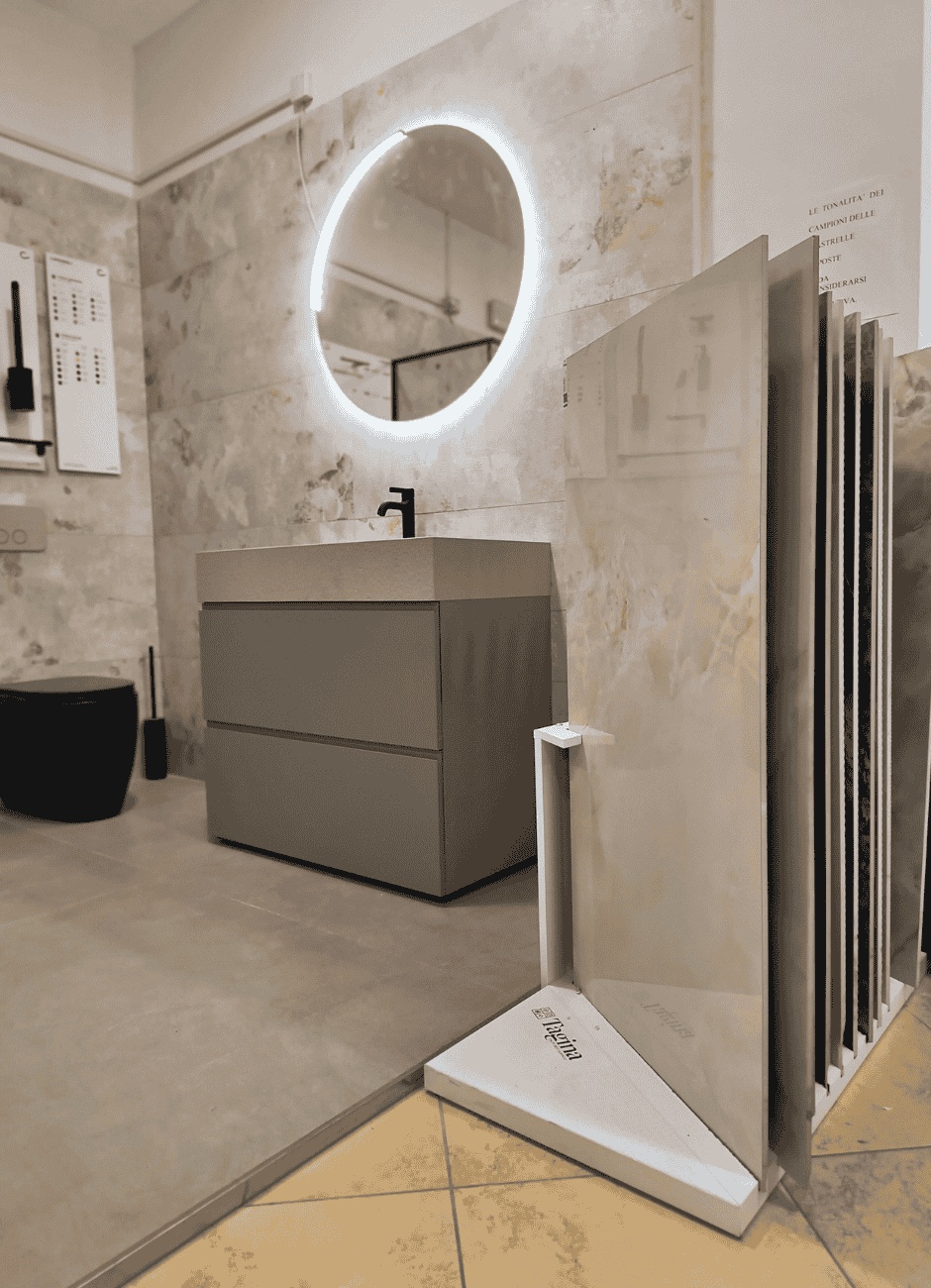 Forlì Mobile bagno a terra